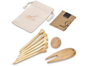 Okiyo Nikko Bamboo Golf Accessories Set