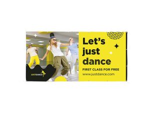 PVC Banner 2.45m x 1.2m