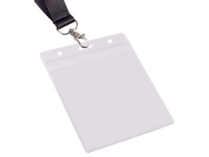 PVC Lanyard Pouch - 9.5 x 13 x 0.25 cm