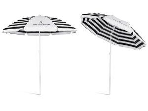 Serendipio Tanereef Stripe Beach Umbrella