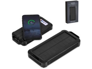 Swiss Cougar Havana Wireless Charging Solar Power Bank - 10 000mAh