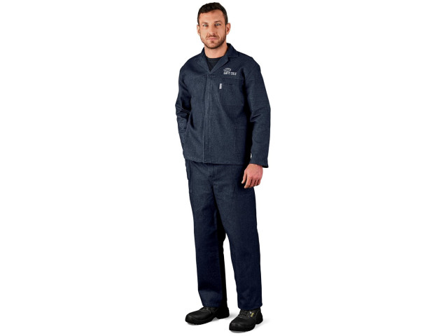 Vintage 100% Cotton Denim Conti Suit - Image 3