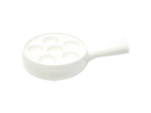 White Basics Escargot Dish