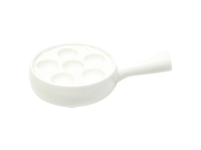 White Basics Escargot Dish